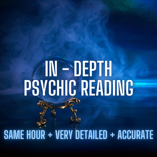 Psychic reading, Same hour Psychic reading, Clairvoyant, Very Detailed, Very Accurate, Janez Tarot Readings