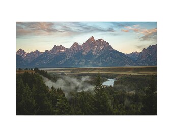 Grand Tetons, Snake River Overlook Canvas