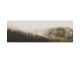 Teton Pass Panorama Canvas