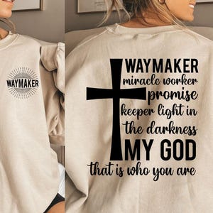 Waymaker svg, Wundertäter, Versprechenhalter, mein gott, christliches svg, Religion svg, Instant Download, bibel svg, Schrift svg, Bibel Vers svg