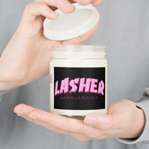 Lash Artist Candle, Lash Candle, Lash Tech Candle, Gift for Lash Tech, Gift for Lash Artist, lash tech room decor, esthetician candle
