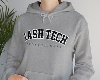 lash tech hoodie, Gifts For Lash Tech, Lash Artist Apparel, Lash Artist Sweater, lash merch, esthetician clothes, Lash Technician gift