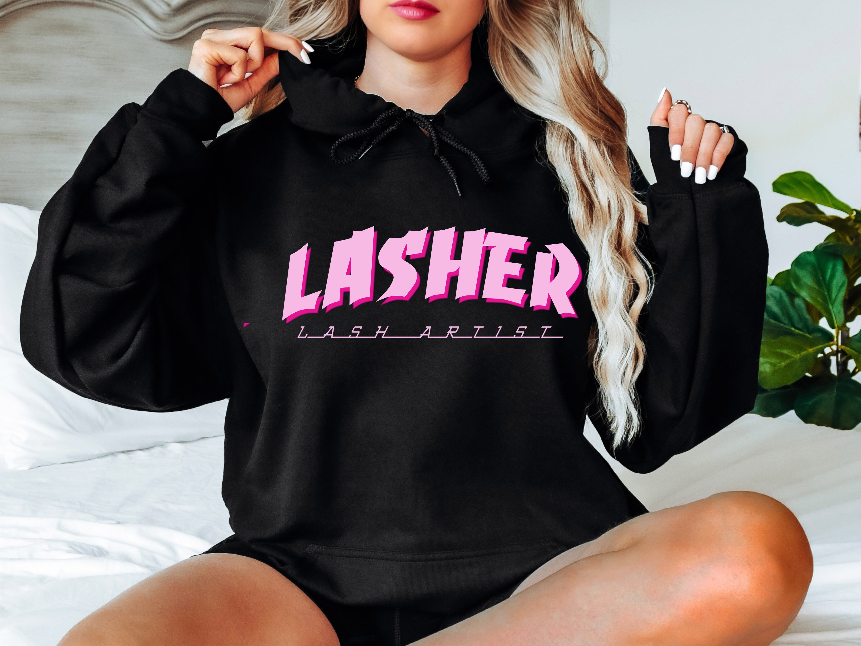 Lash Artist Hoodie, Lash Tech Merch, Lash Hoodie, lash tech gift idea, Gifts For Lash Tech, esthetician clothes, Lash Lady Gift, lash merch