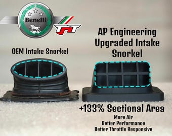 Benelli TNT 125 / 135 - Upgraded Intake and Air Filter Kit