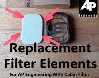 Mazda MX-5/Miata NA/NB Cabin Air Filter - Replaceable Filter Elements