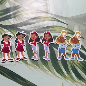 Proud Family  Planar- flatback- resin charms- bow centers- pendants- badge reels- epoxy charms- resin Charms- flatback planars- planars -