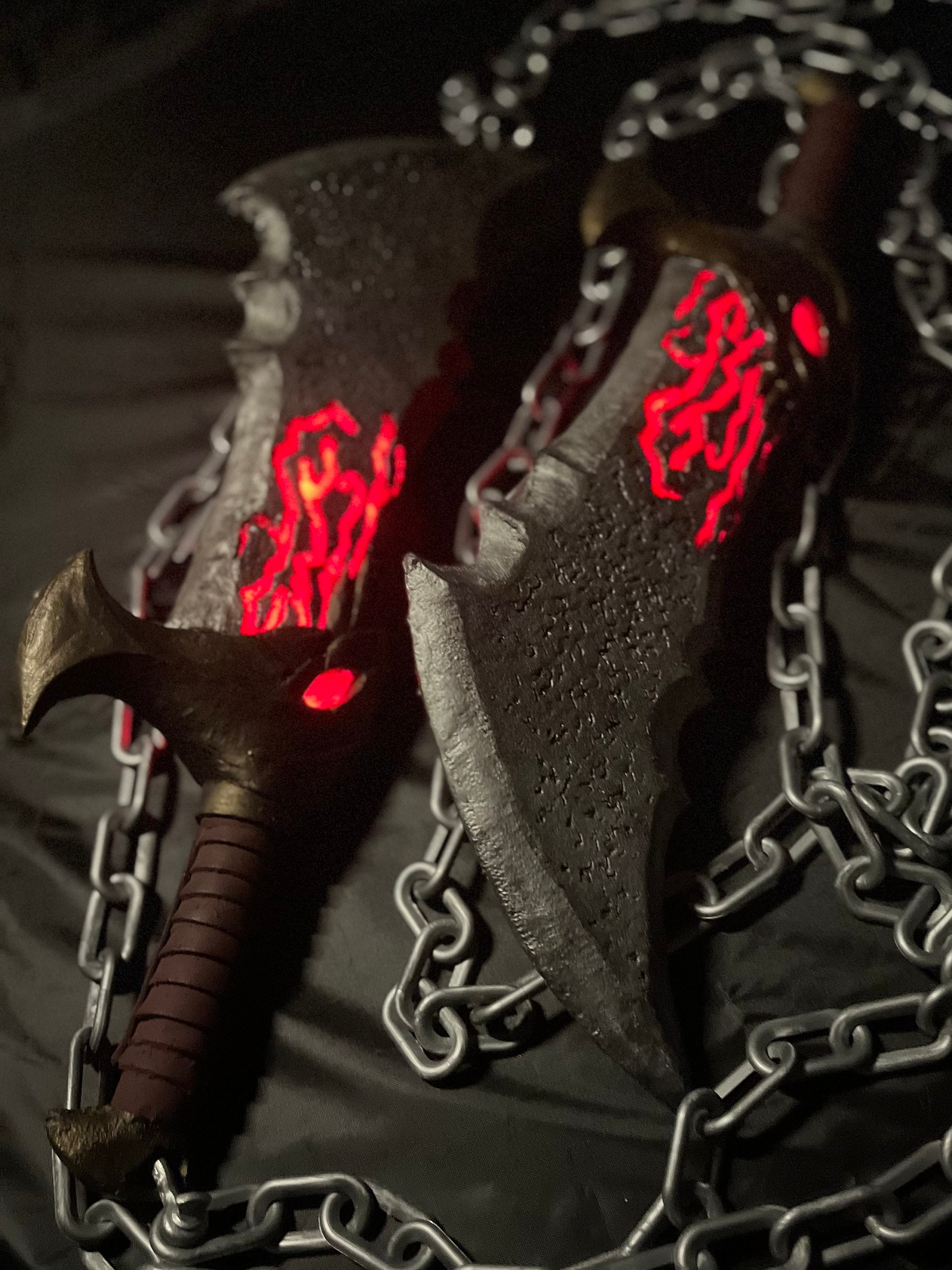 God of War 3 Blade of Olympus LED Glowing High Quality 1:1 