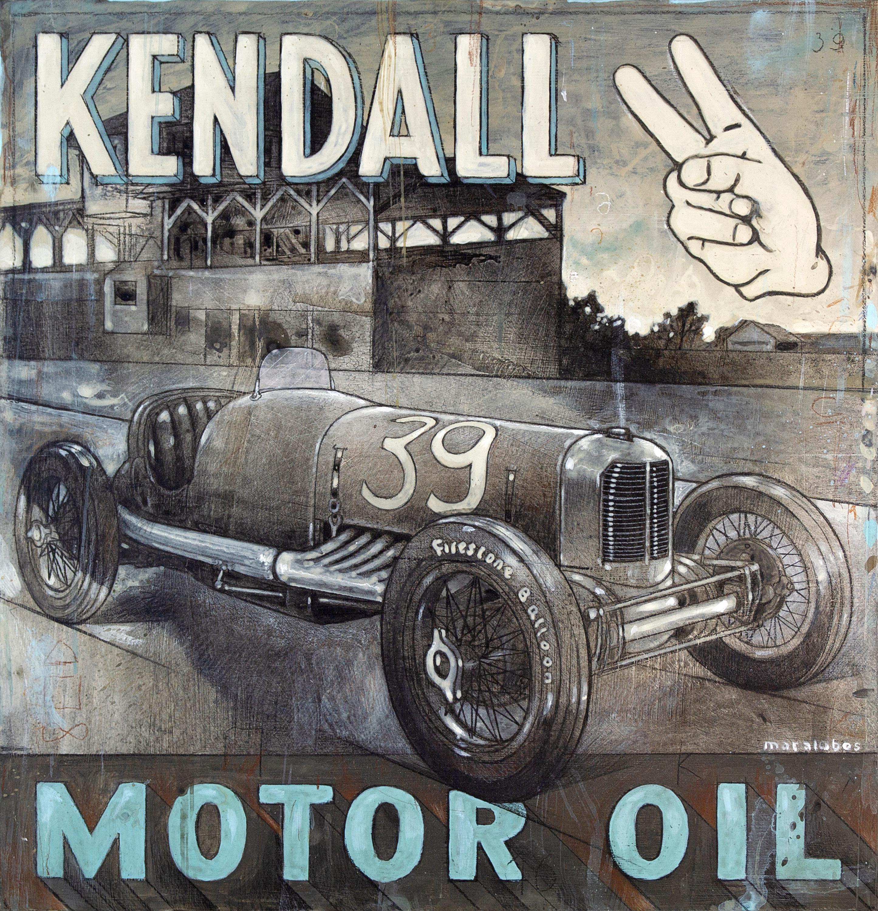 Vintage Hand Painted Racing Signs - Etsy