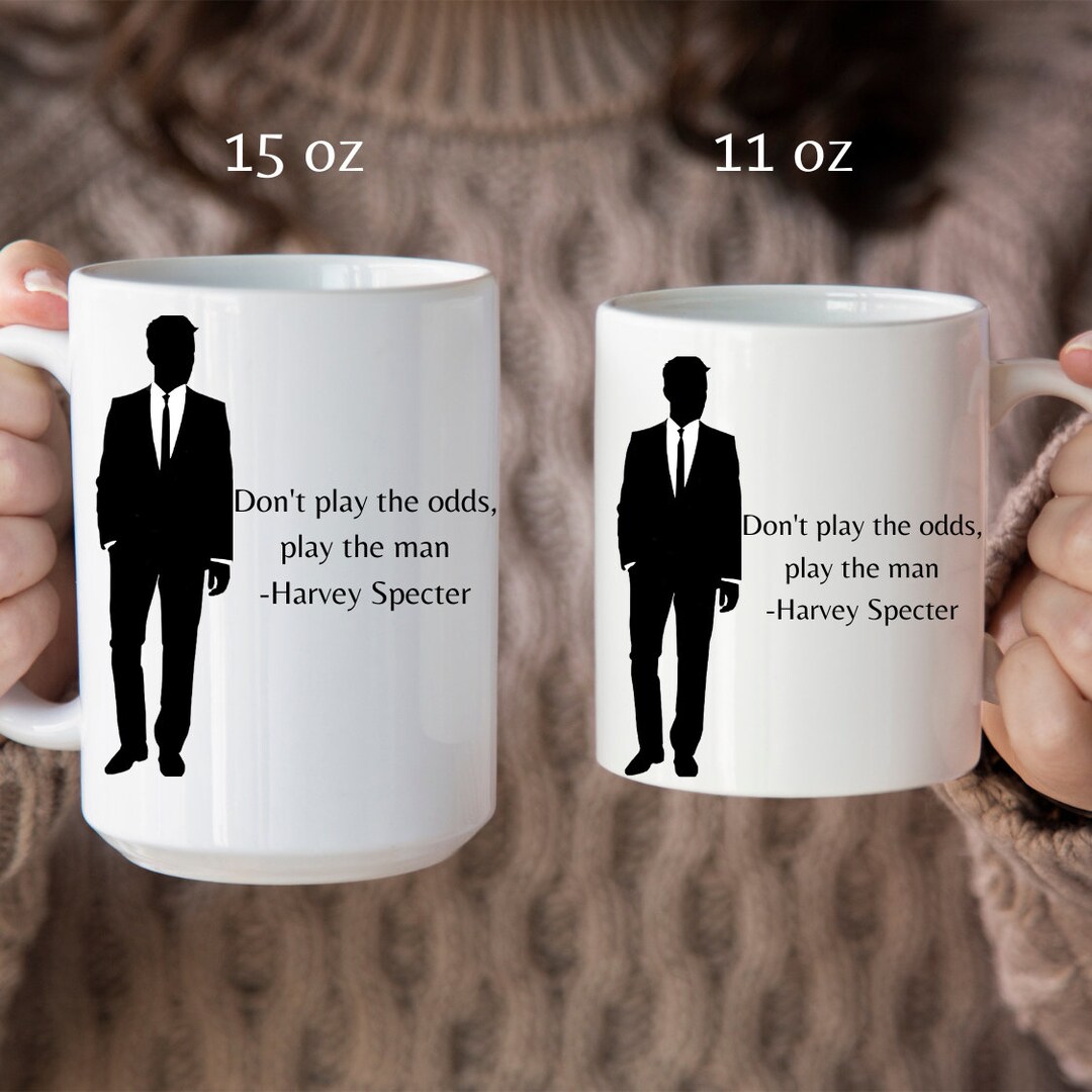 Harvey Specter Suits Mug Coffee Mug, Suits Mug, Suits, Louis Litt