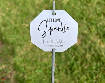 Sparkler Tags, Wedding Sparkler Send Off Editable Tags, Printable Sparkler Tags, Instant Download