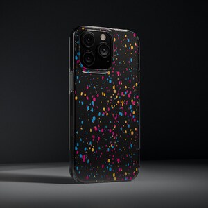 Colorful Chaos Phone Case - Abstract Art Phone Case