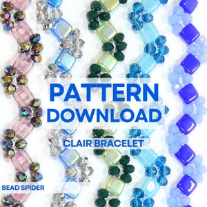 Clair Beaded Bracelet Pattern Download