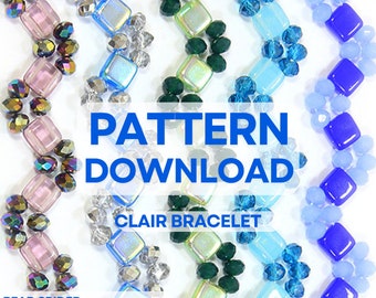 Patroon Clair-kralenarmband downloaden