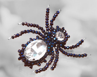 Beaded Spider Brooch Pattern Download Perfect for Halloween