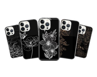 Flower shoot  cover fit for iPhone 15, 14, 13, 12, 8+, XR, 11 & Samsung S10 Lite, S24, S23  S21,  A25, A50, A51, A53, Huawei P20, P30 Lite!