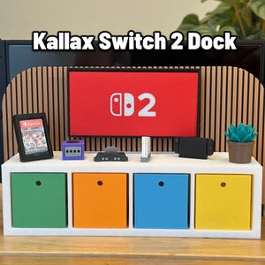Nintendo Switch 2用ドックスタンド（29種類のゲームに対応）、Switch用ゲームオーガナイザー、Switch 2用アクセサリー