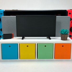 Cute Nintendo Switch Dock Station Cartridge Game Storage Custom Switch Dock Accessories Switch Cover Gaming Decor Switch Game Holder