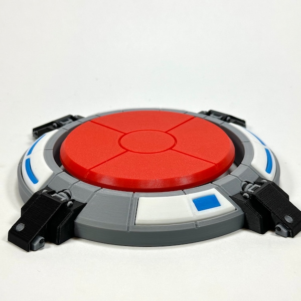 Portal Super Button Coaster Gaming Decor Mens Desk Accessories