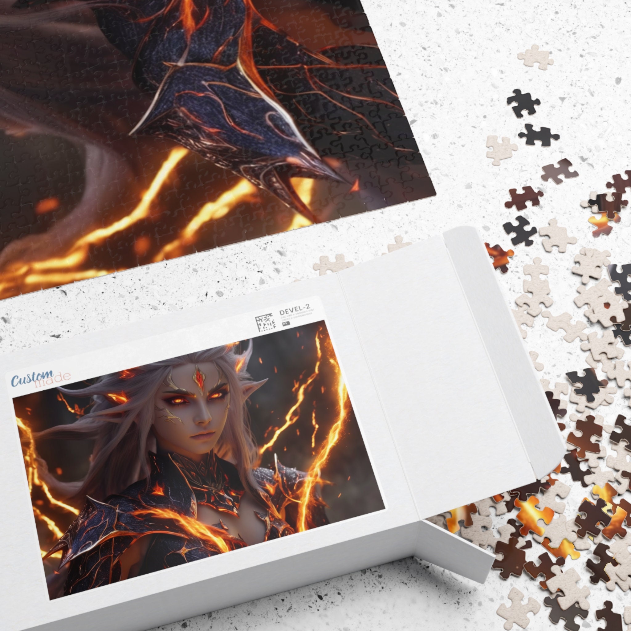 Sorcerer Puzzle, Elf Puzzle, Jigsaw Puzzles, Dnd Puzzle, Rpg Puzzle
