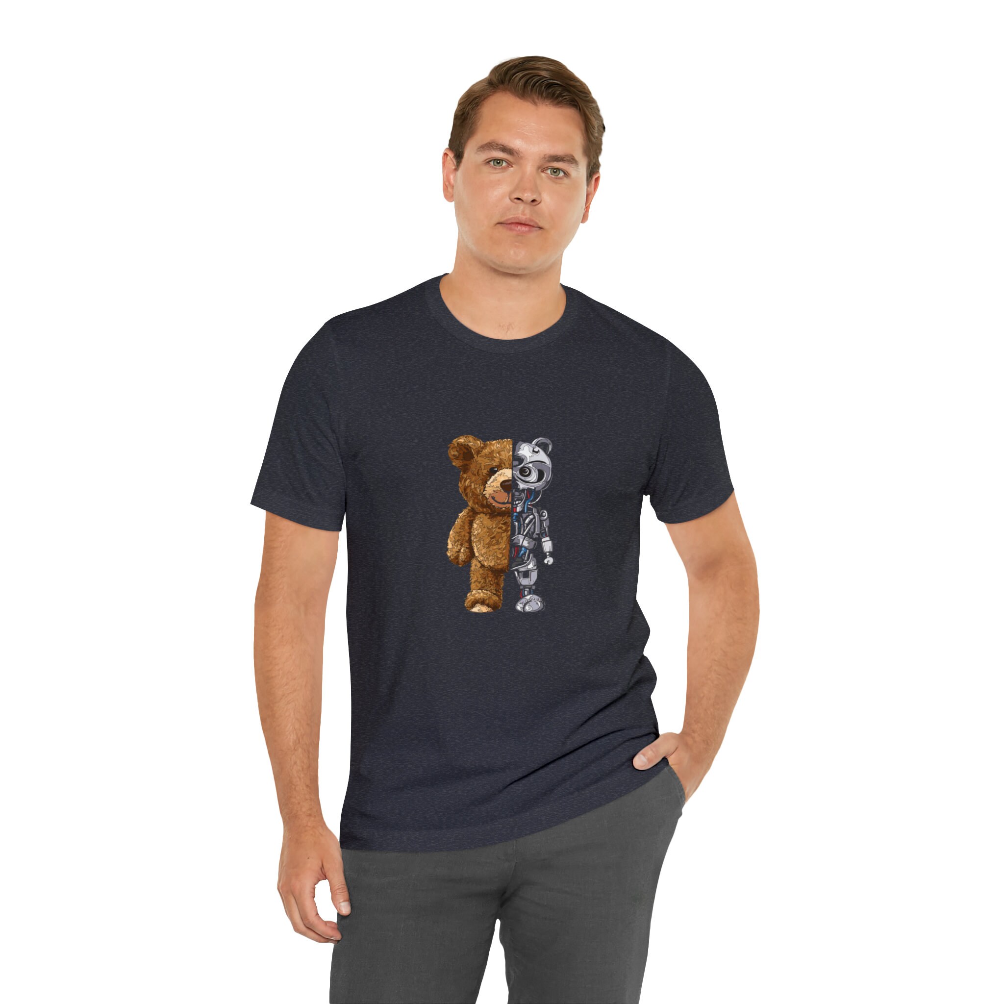 Louis Vuitton Robot Bear Style 3D T-Shirt - LIMITED EDITION