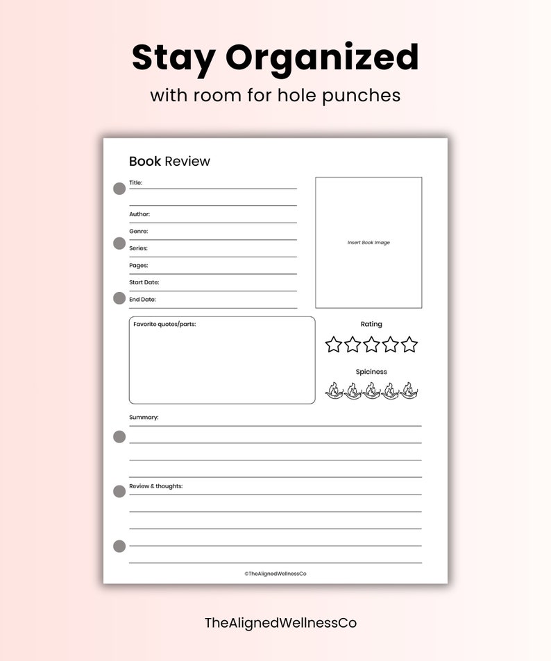 This is a printable book review template where you can journal about the latest books you have read! It comes with a one page version and also a two page version that is perfect to use for book club! Compatible with note taking apps like Goodnotes.