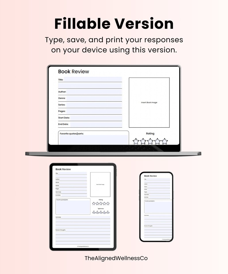 This is a printable book review template where you can journal about the latest books you have read! It comes with a one page version and also a two page version that is perfect to use for book club! Compatible with note taking apps like Goodnotes.
