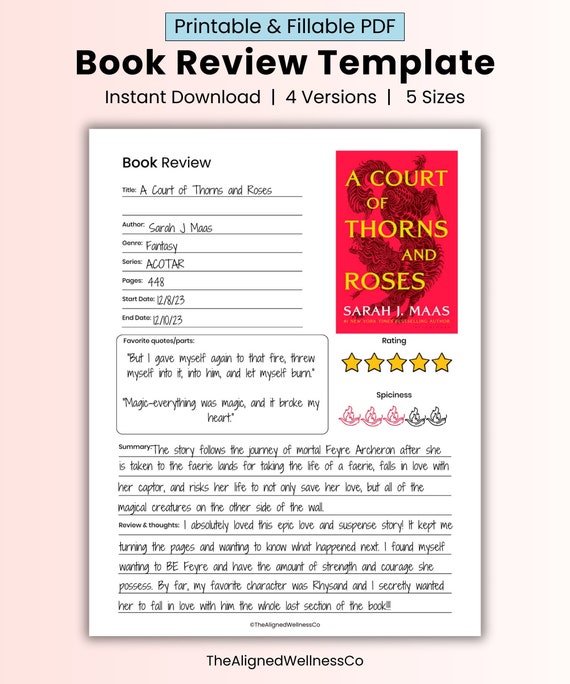 Book review template goodnotes, digital reading journal, simple book club printables, book review tracker pdf template ipad, reading planner