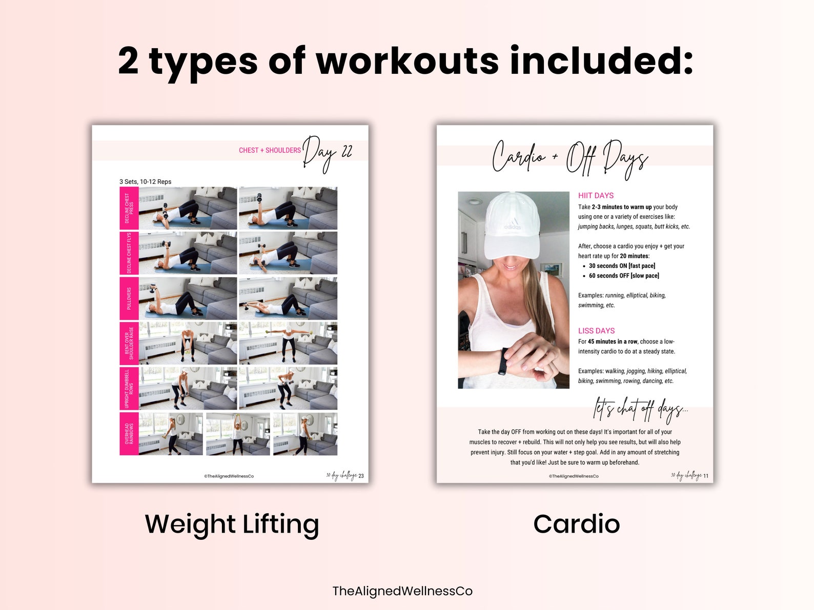Printable 30 Day Fitness Challenge, Digital Workout Guide for Beginners ...