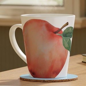 Grande tasse à latte aux pommes, 12 oz