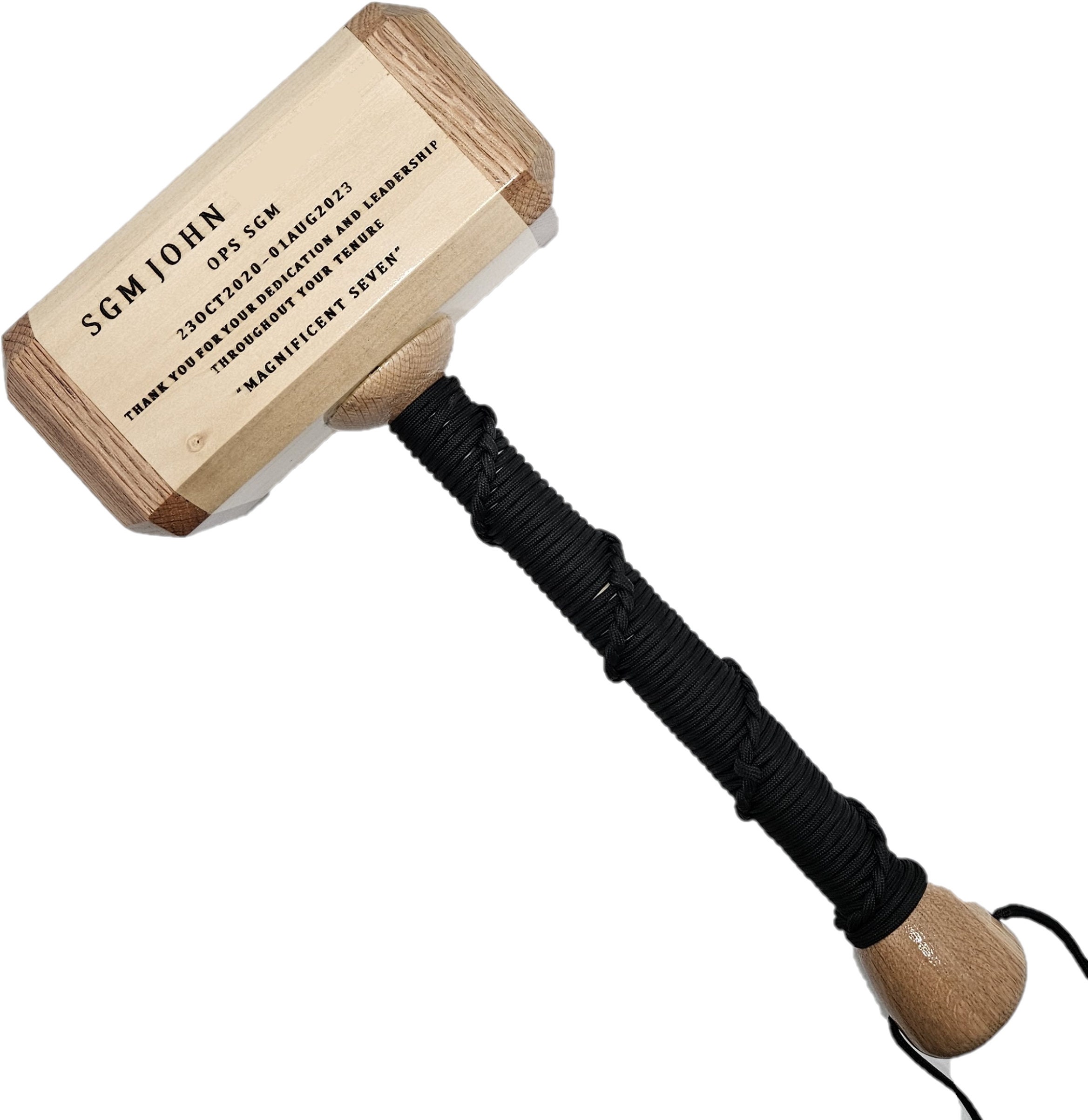 Military Thor Hammer / Retirement Gift / PCS Gift / Thor Hammer Etsy