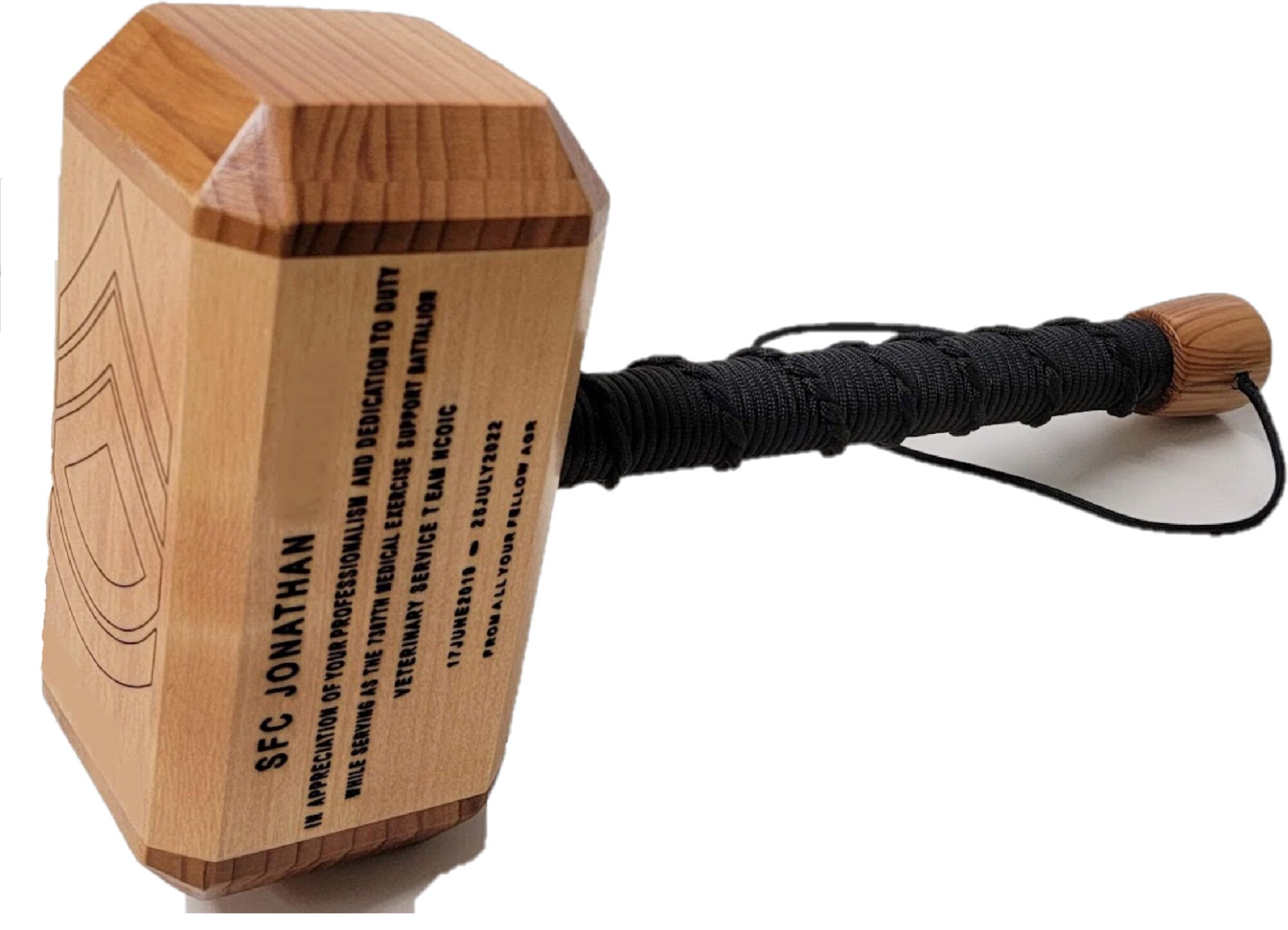 Military Thor Hammer / Retirement Gift / PCS Gift Etsy