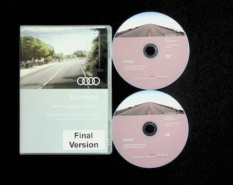 2023-50 Audi MMI Navigation 2G DvD Europe (2x DVD) (FINAL VERSION) full set