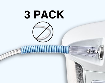 Oxygen Tubing Support, Crimp Straightener For Portable Oxygen Concentrator, Oxygen Hose, Oxygen Tubes, and Nasal Cannula 3 Pack