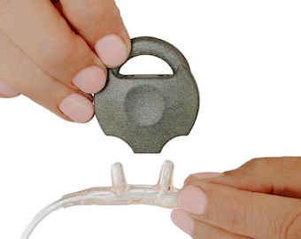 Nasal Cannula Cover, Tubing Holder for Portable Oxygen Concentrator Bag, Backpack, or Tank, Medical Equipment  Accessory