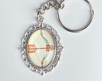 Sagittarius Zodiac Keychain