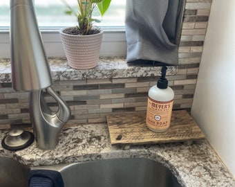 Wood Riser, Plant Stand, Countertop Tray, Wood Tray, Vanity Stand, Sink Caddy, Display Riser, Kitchen Riser, Table Riser, House Warming Gift