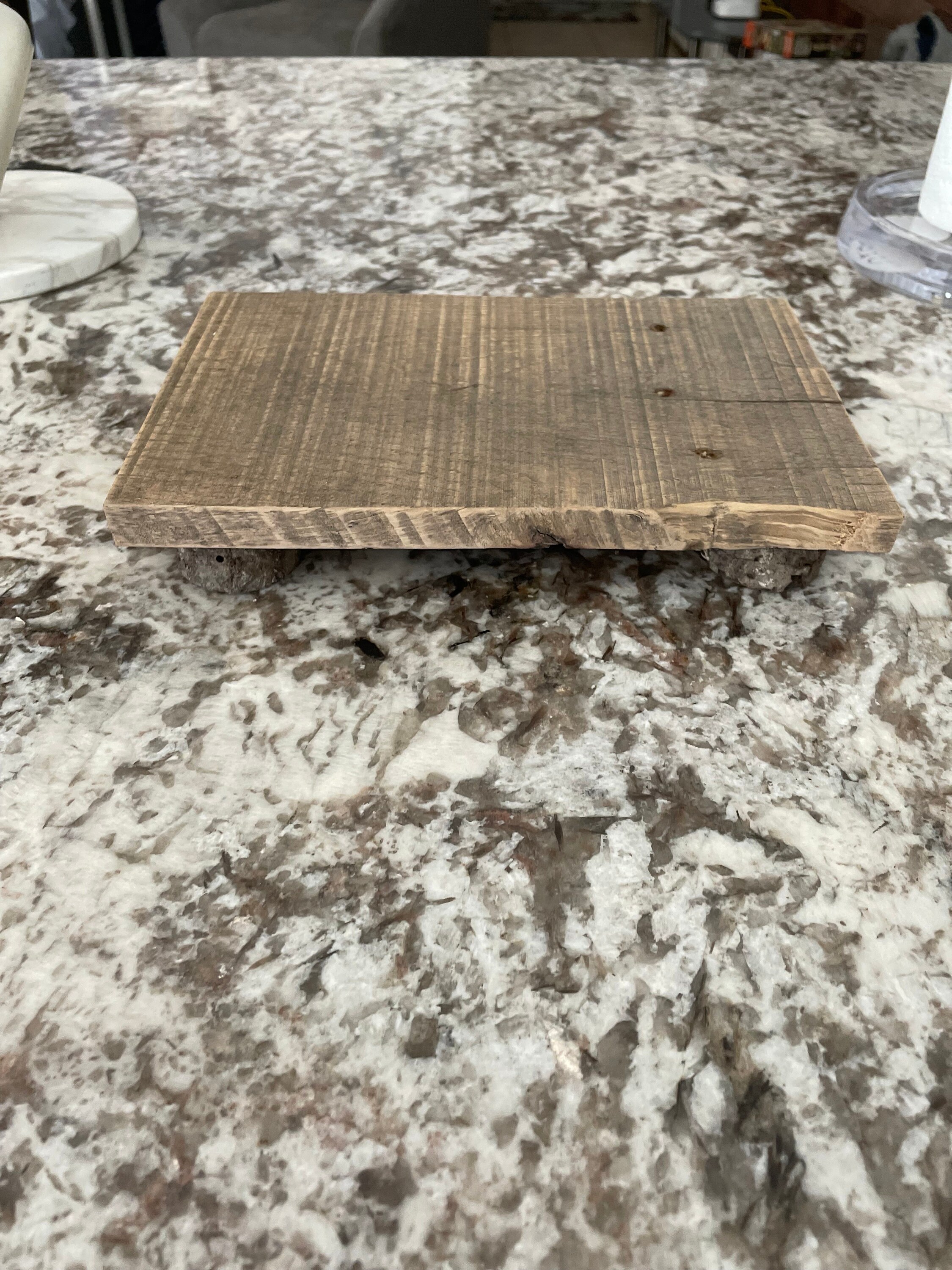 Wood Riser, Plant Stand, Countertop Tray, Wood Tray, Vanity Stand, Sink ...