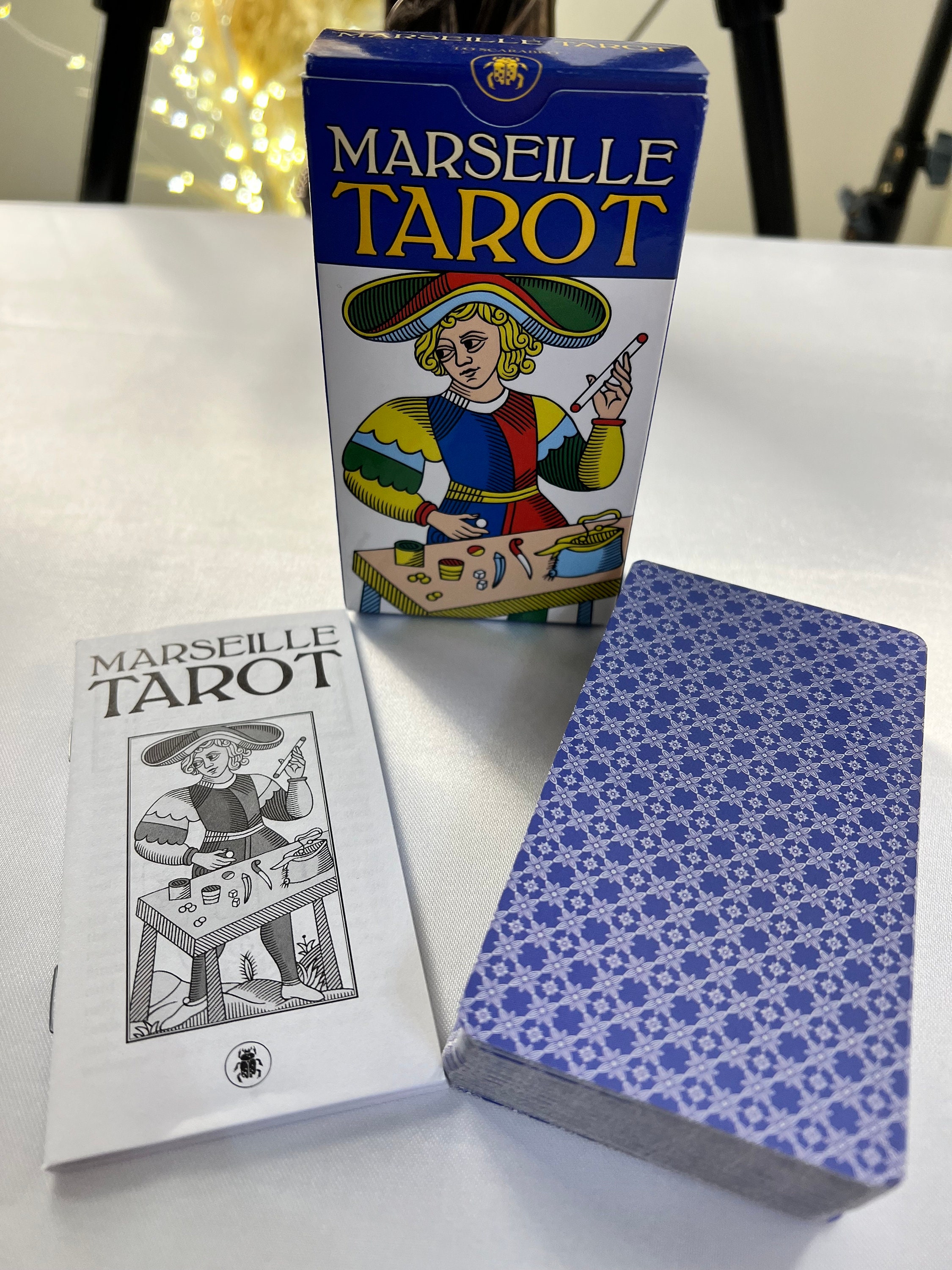 Marseille Tarot Deck - Etsy