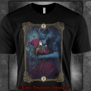 Goth T-shirt, Pastel Goth Clothing, Alt Clothing, Occult, Emo, Punk, Grunge, Witchy, Werewolf, Forbidden Love, Streetwear, Short Sleeve