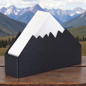 Portafiltri Mountain Coffee per filtri Hario V60-02 / Contiene fino a 100 filtri, elegante e facile da usare