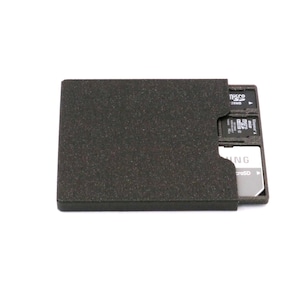 Étui pour carte microSD/SD, organiseur de carte mémoire élégant et pratique