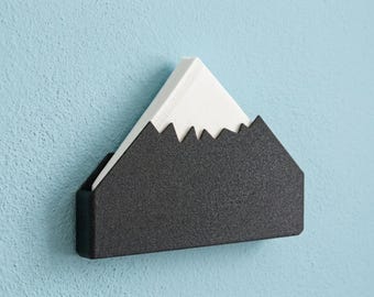 Mountain Filter Holder for Hario V60-03 coffee filters | Wall mounted. Easy Access and Space Saving