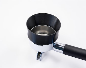 Embudo magnético para portafiltros Lelit de 57 mm / Diseño de prensado continuo, compatible con estaciones de prensado y herramientas WDT