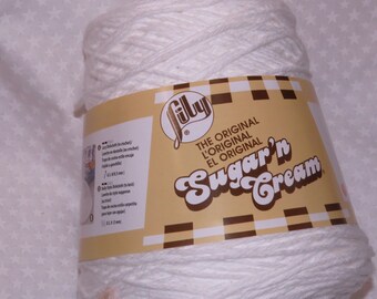 Sugar 'n Cream Yarn 2 oz Cotton 4 Ply Worsted Variegated ~Your Choice~ FREE  SHIP 