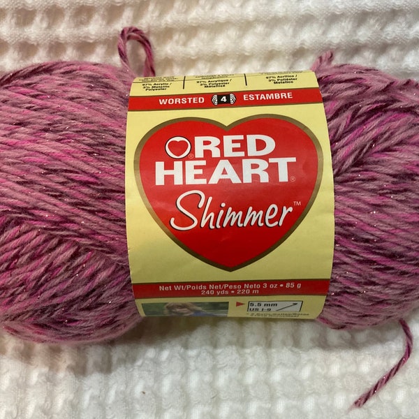 Red Heart Yarn Etsy