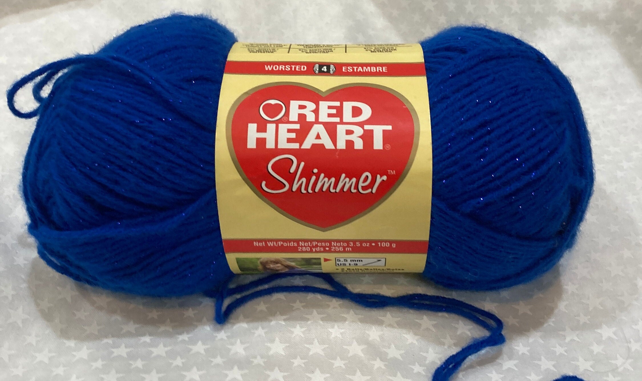 Red Heart Shimmer Yarn