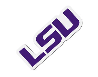 LSU Die-Cut Magnets