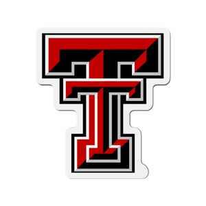 Texas Tech University Die-Cut Magnets zdjęcie 3