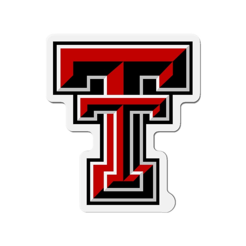 Texas Tech University Die-Cut Magnets zdjęcie 5