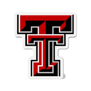 Texas Tech University Die-Cut Magnets zdjęcie 2